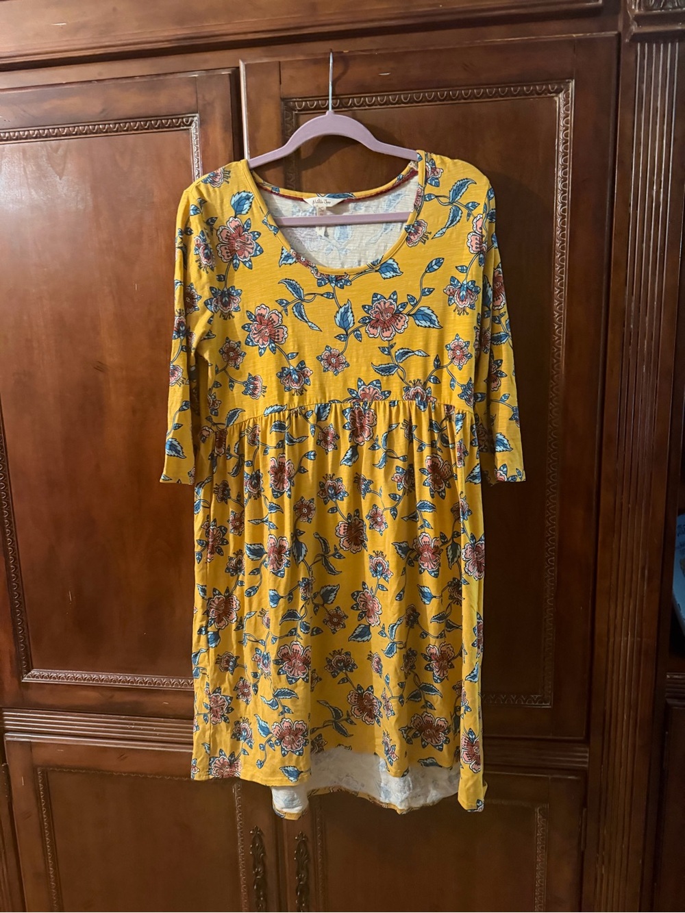 Matilda Jane Yellow Floral Mini Dress